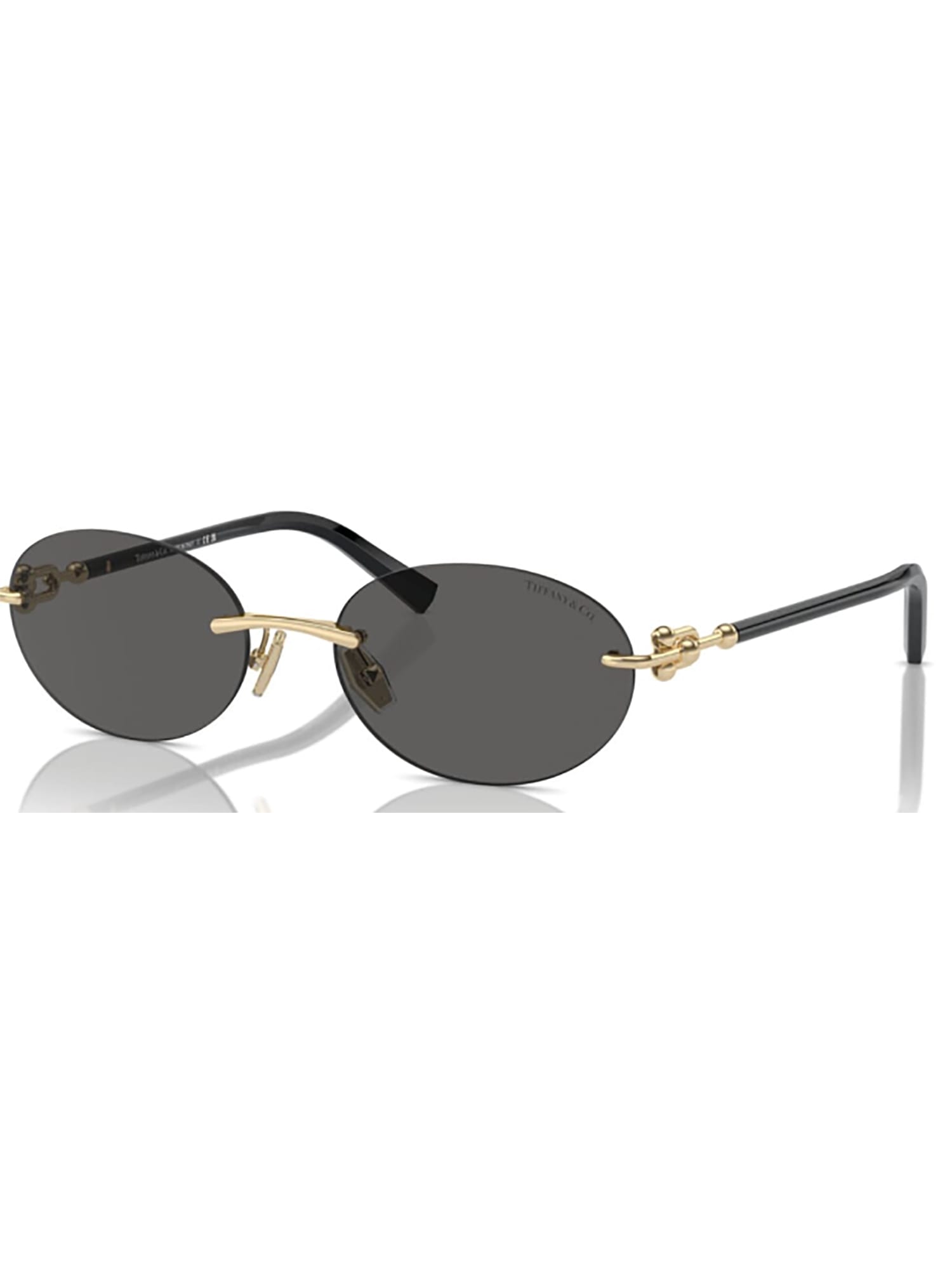 Tiffany & Co. 3104d Sole Sunglasses In Gold
