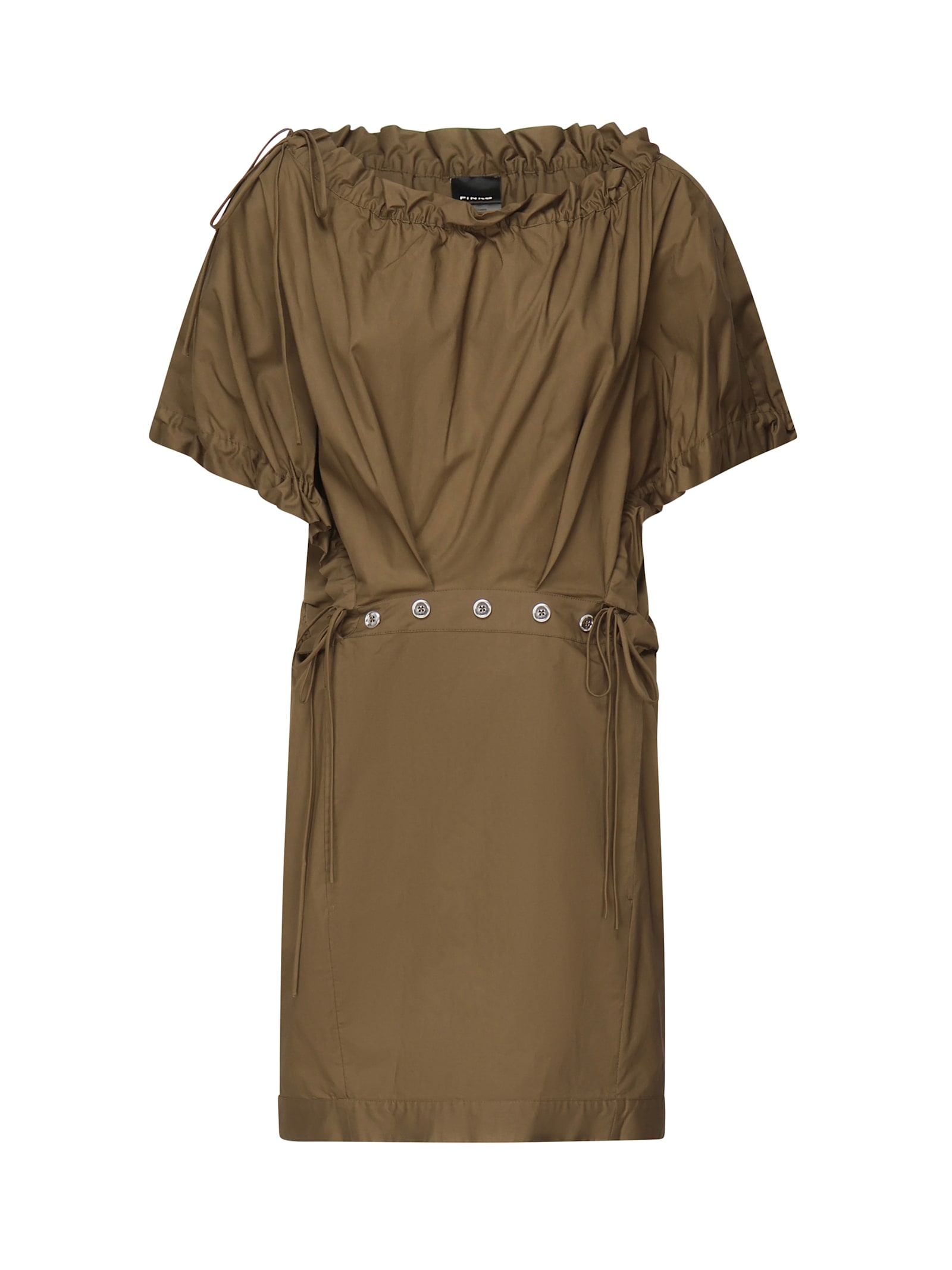 Pinko Short Poplin Tunic Dress