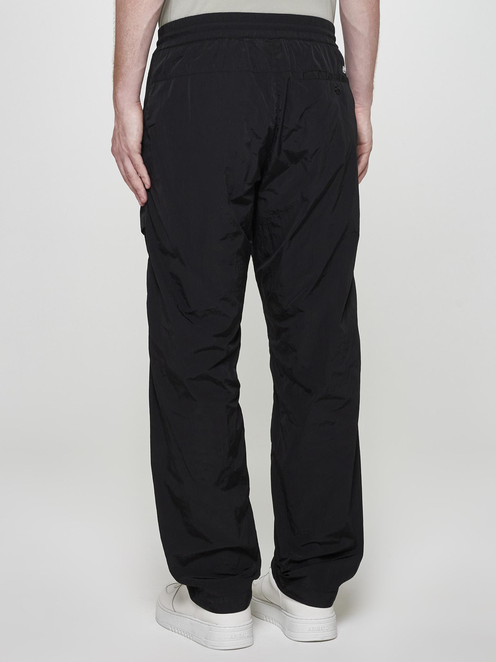 Shop C.p. Company Chrome-r Cargo Trousers In Nero