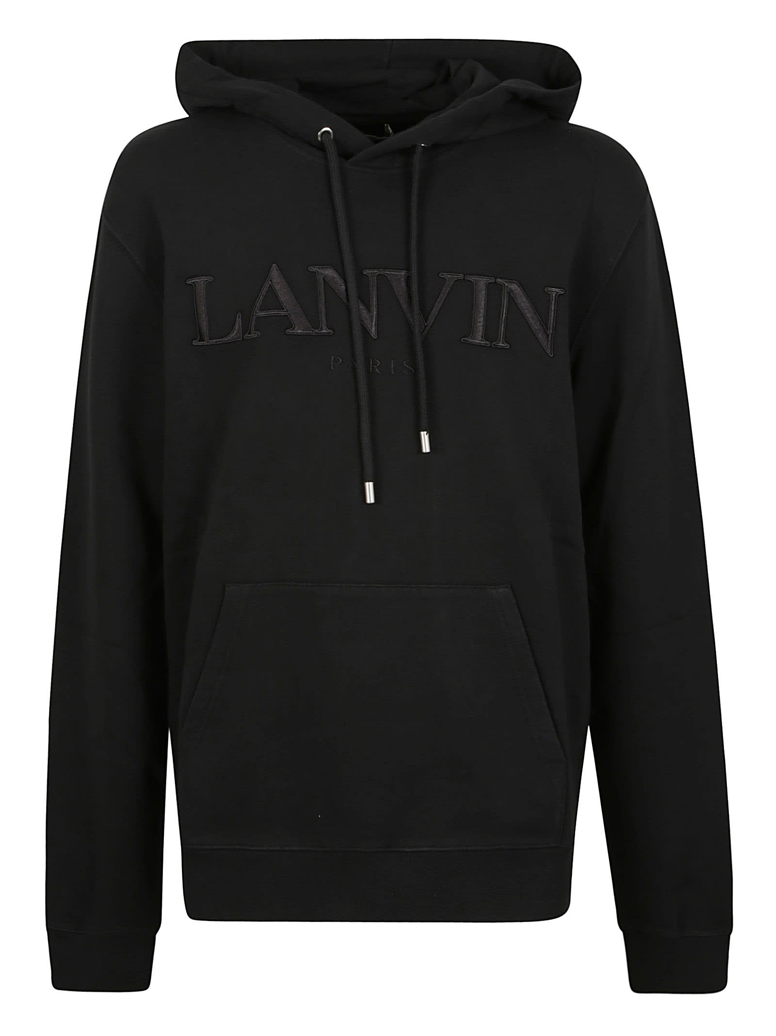 Lanvin Logo Embroidered Oversized Hoodie