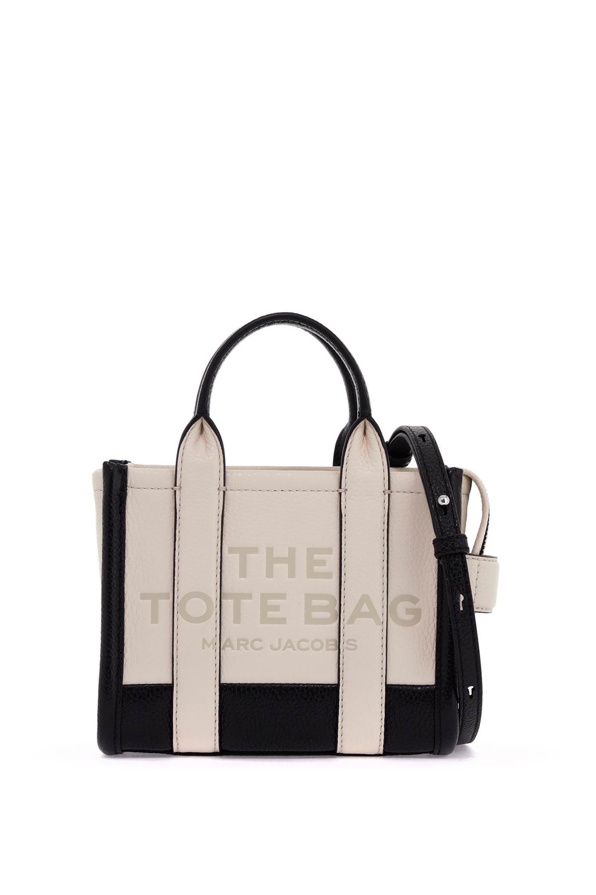 Shop Marc Jacobs The Colorblock Crossbody Tote In Ivory Multi