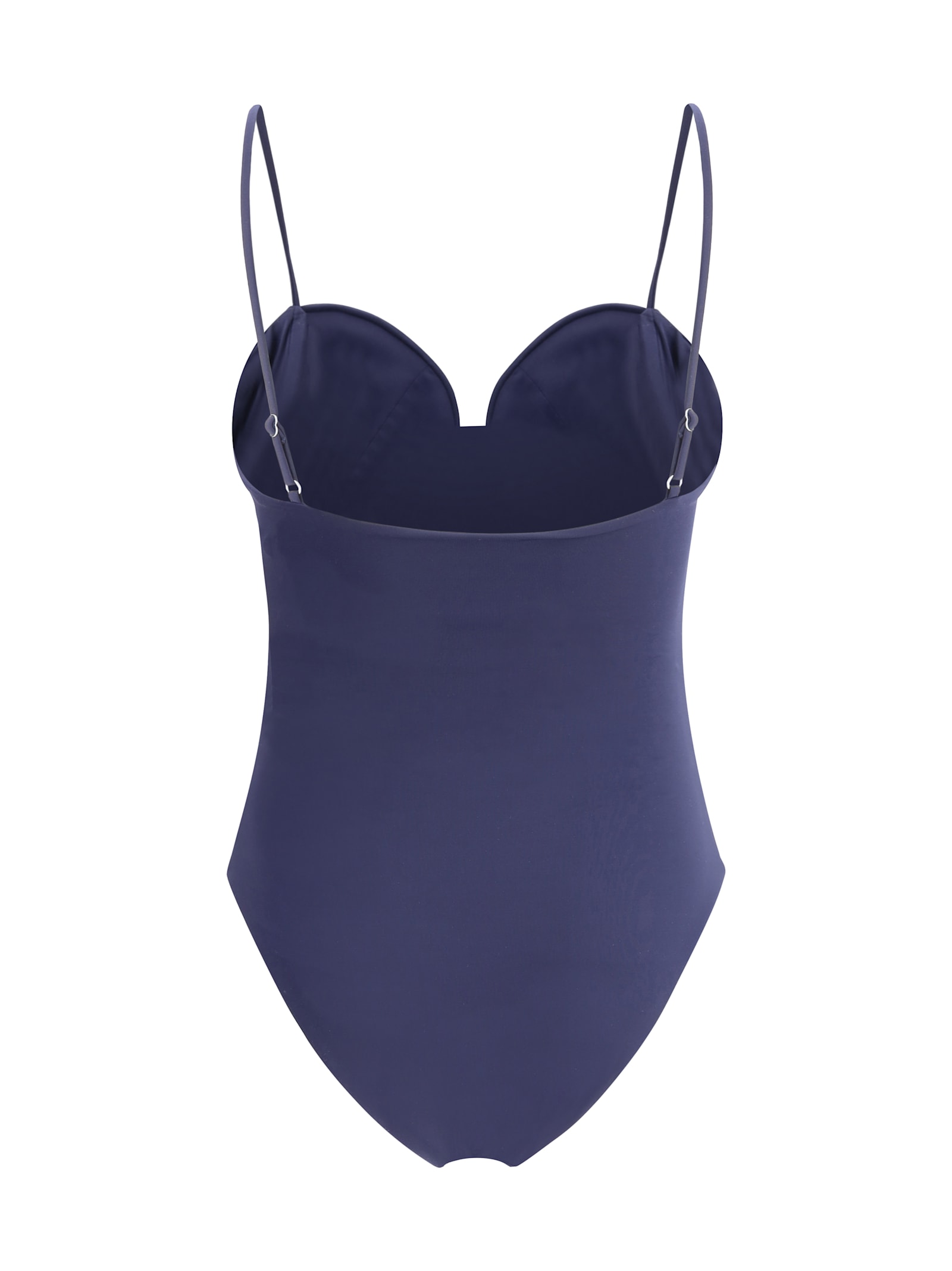 Magda Butrym Women One-piece Swimsuit With Rose Detail In Navy