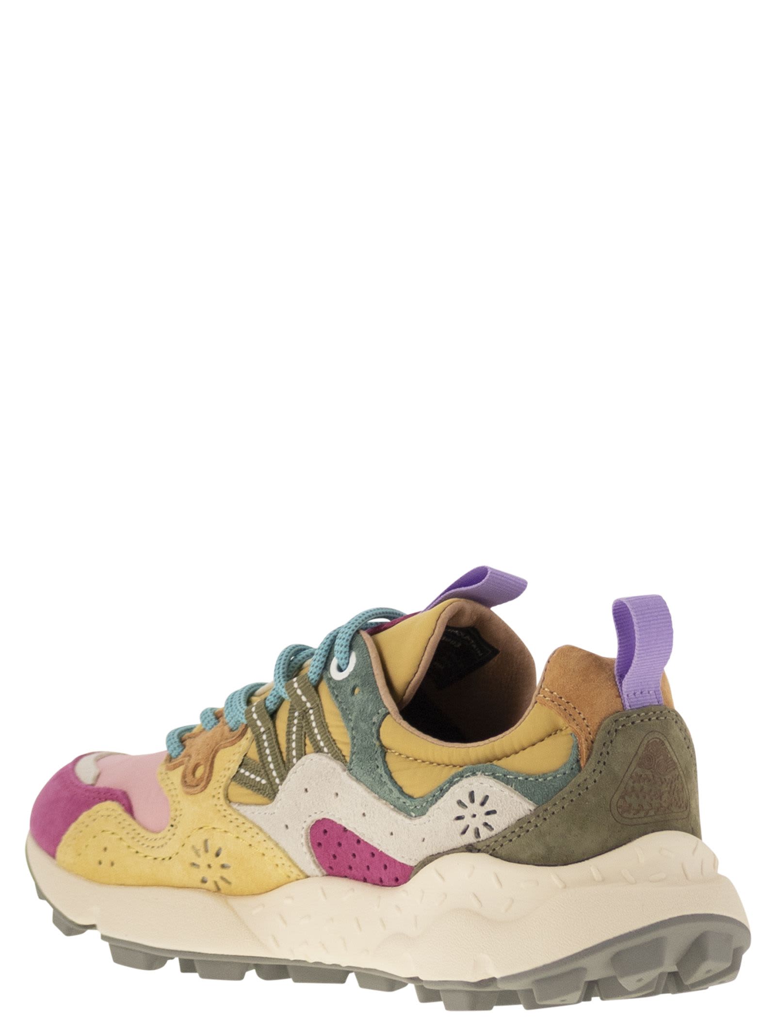 Flower Mountain Yamano 3 Sneakers In Pink/fucsia