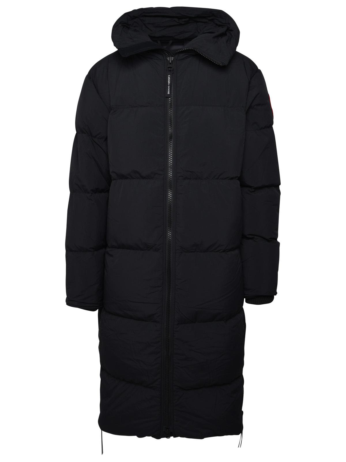 Shop Canada Goose Black Polyamide Down Jacket