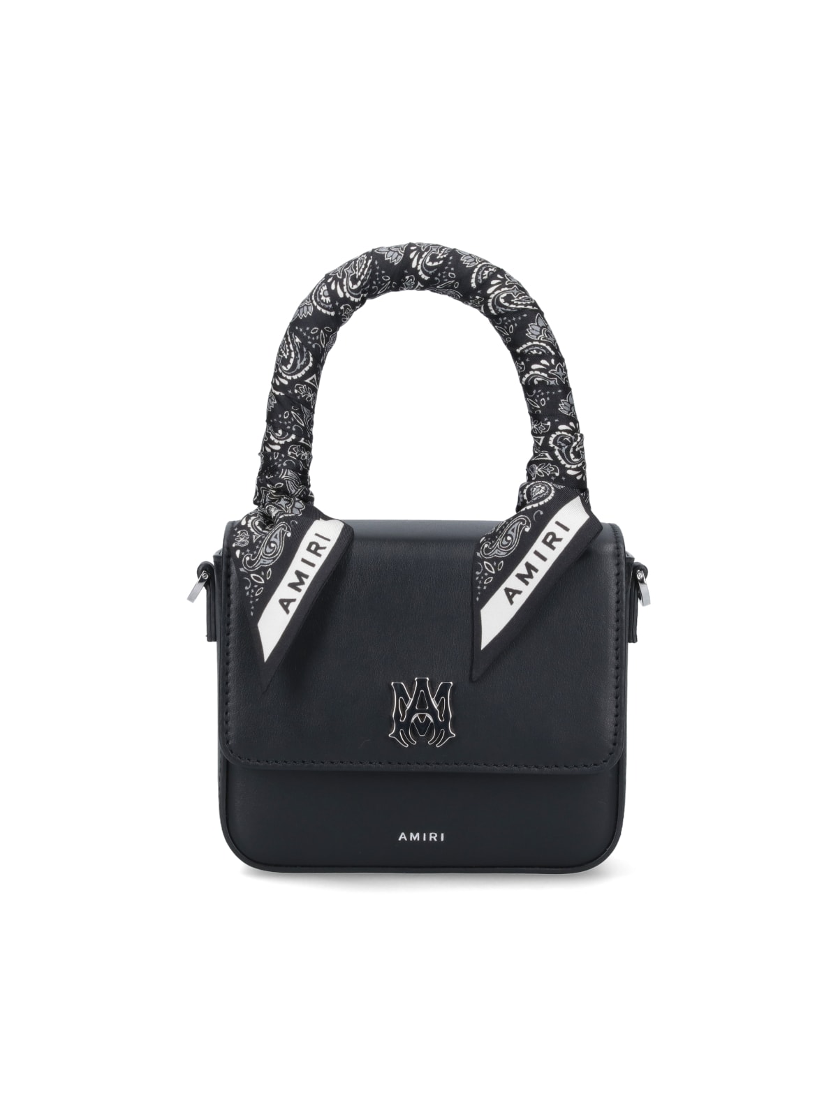 Amiri Bandana Ma Handbag In Black
