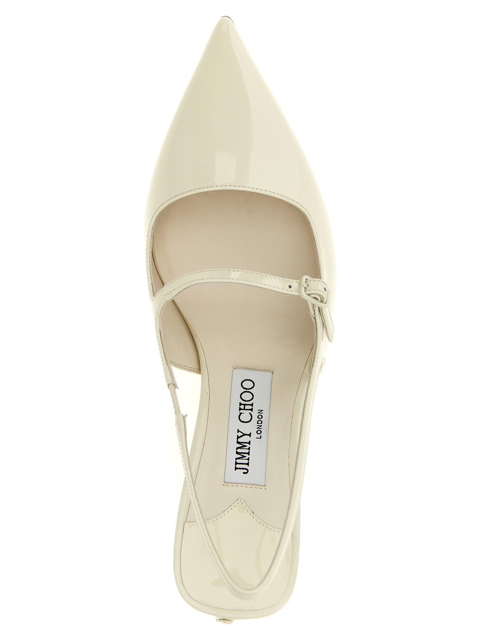 Shop Jimmy Choo Didi Slingback In White