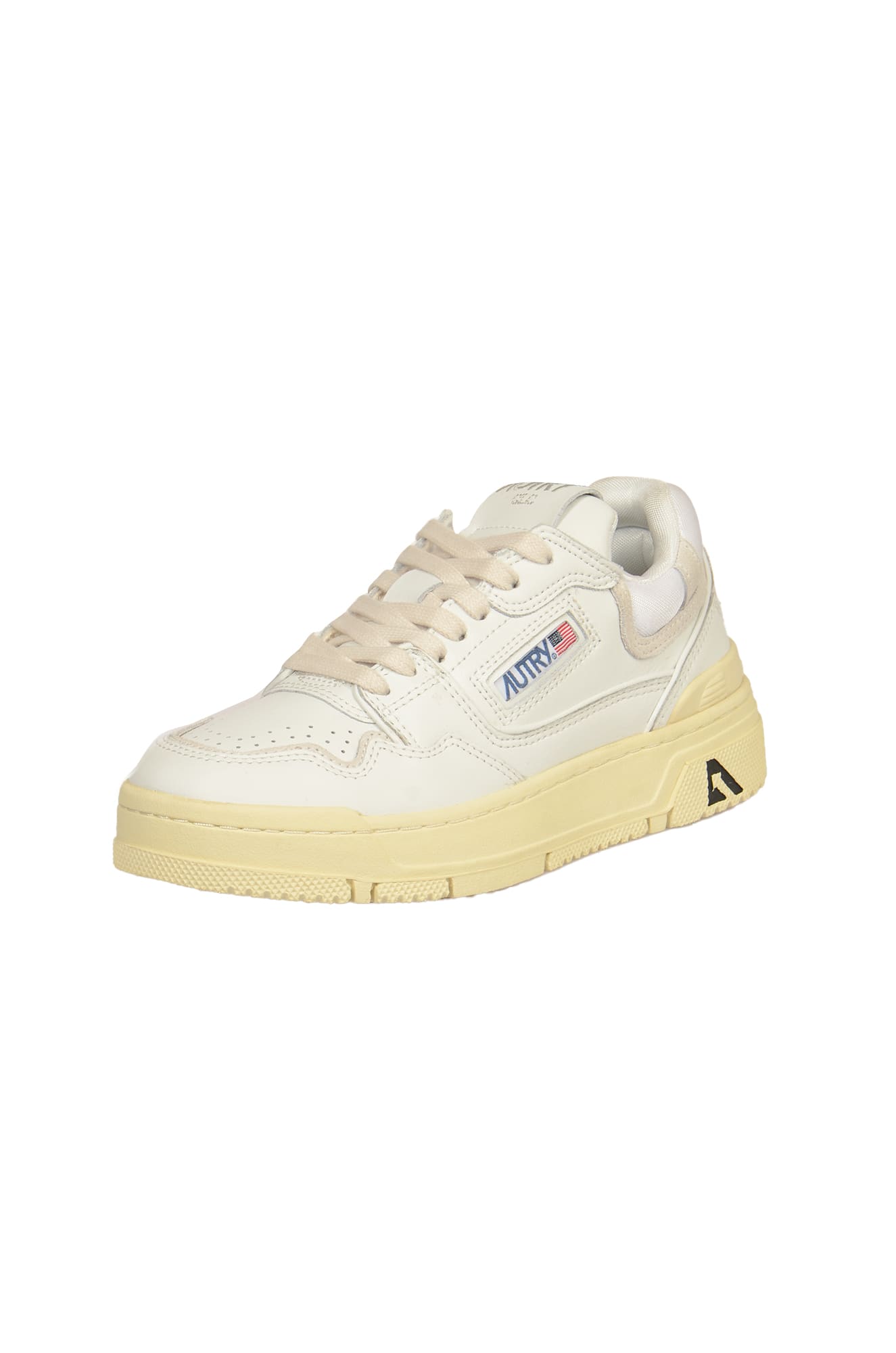 Shop Autry Clc Low Sneakers In Multicolor/white