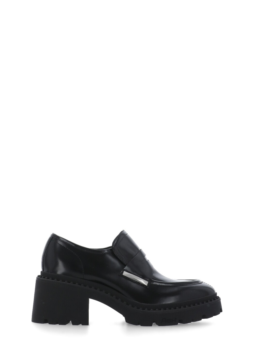 Shop Ash Norton Loafers With Heel In Black