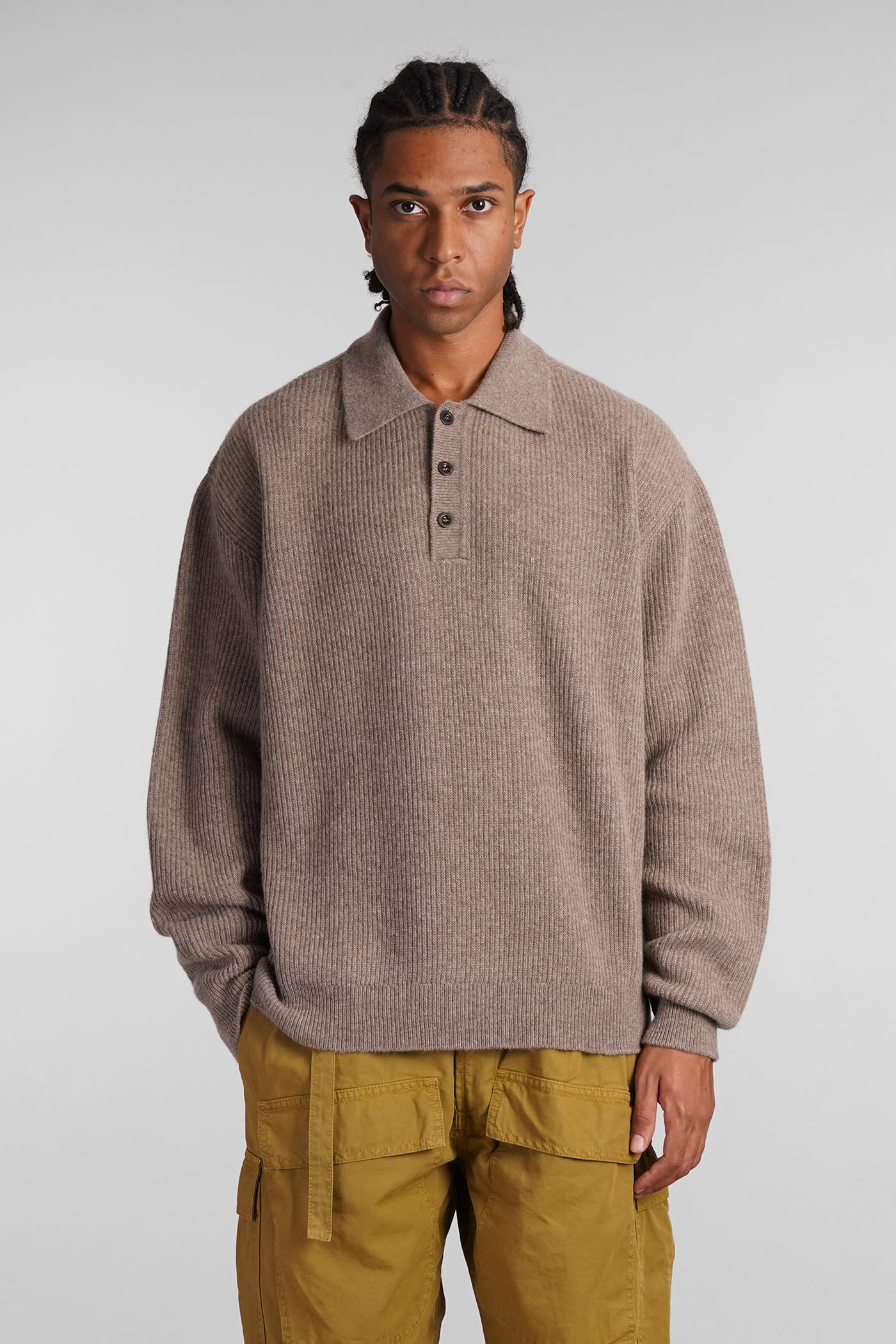 Palermo Polo In Beige Wool