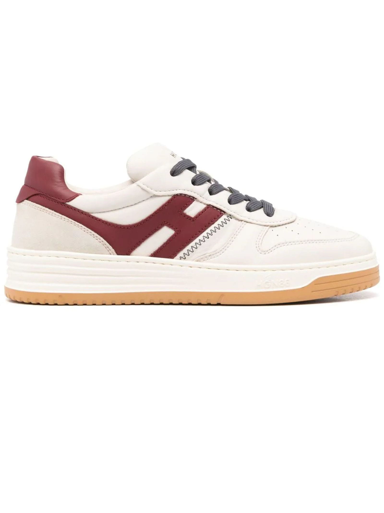 Shop Hogan Sneakers Beige