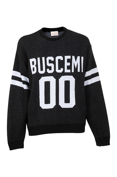 Buscemi Acrylic Knitted Sweatshirt Black