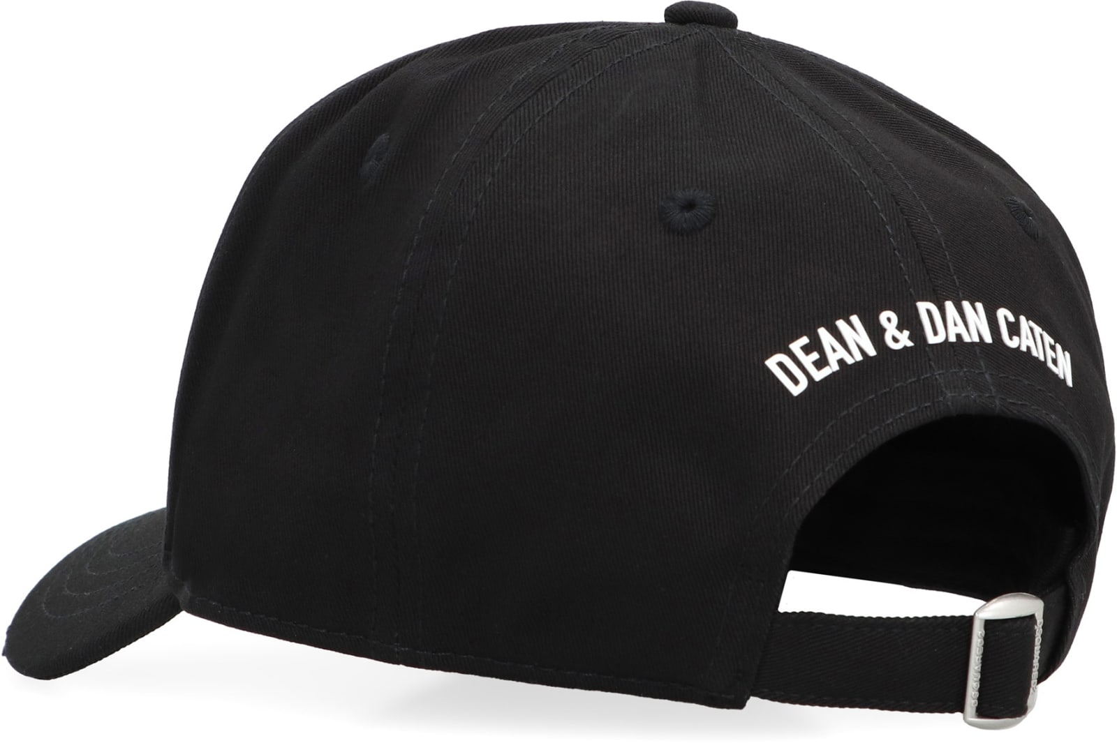 Dsquared2 Logo Printed Distressed Baseball Cap In M063