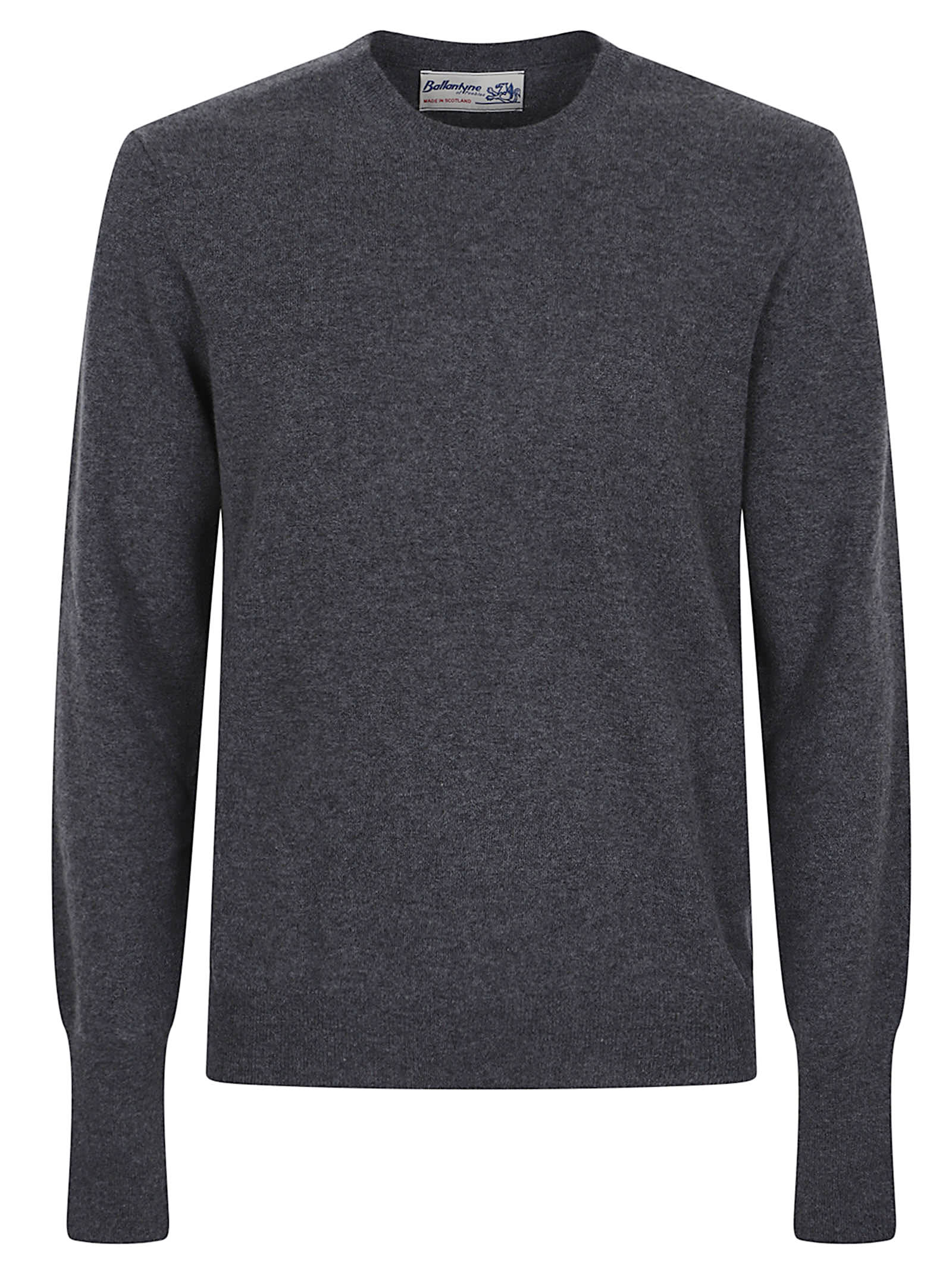 Ballantyne R Neck Pullover Clothing In Gray