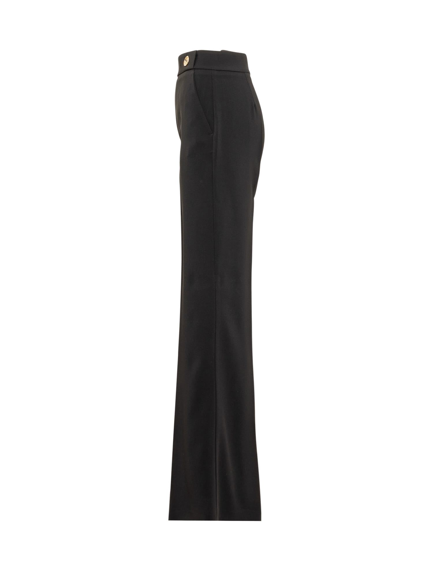 Shop Pinko Sbozzare Trousers In Black