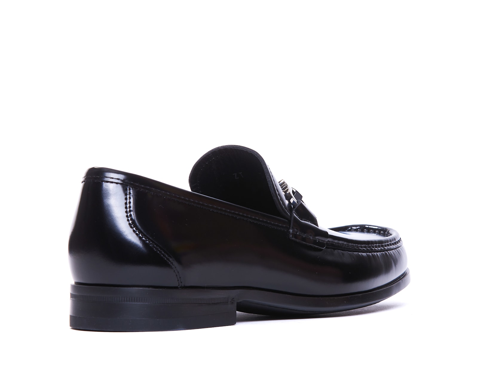 Shop Ferragamo Grandioso Loafers In Black