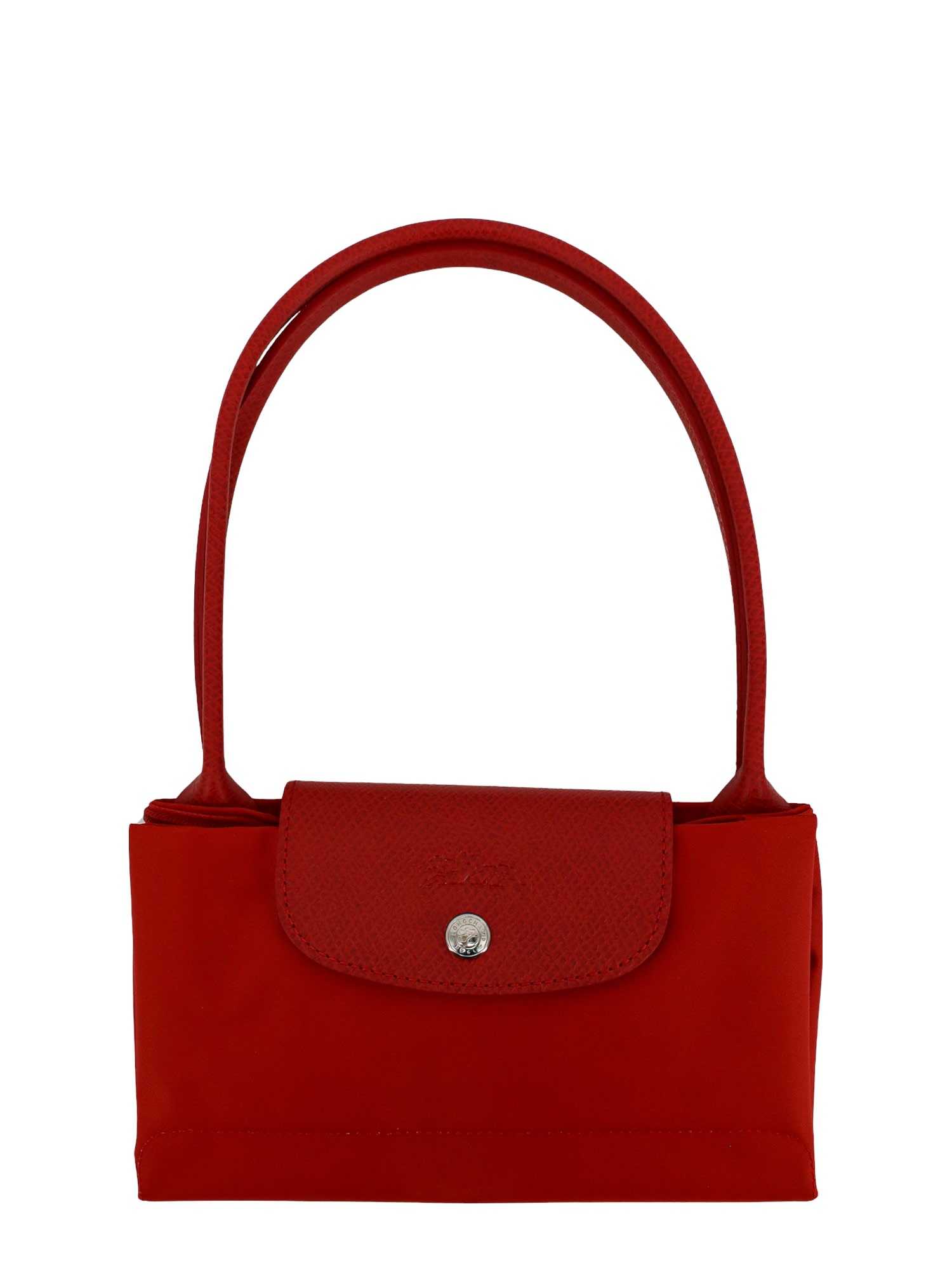 Shop Longchamp Le Pliage Shoulder Bag In Red