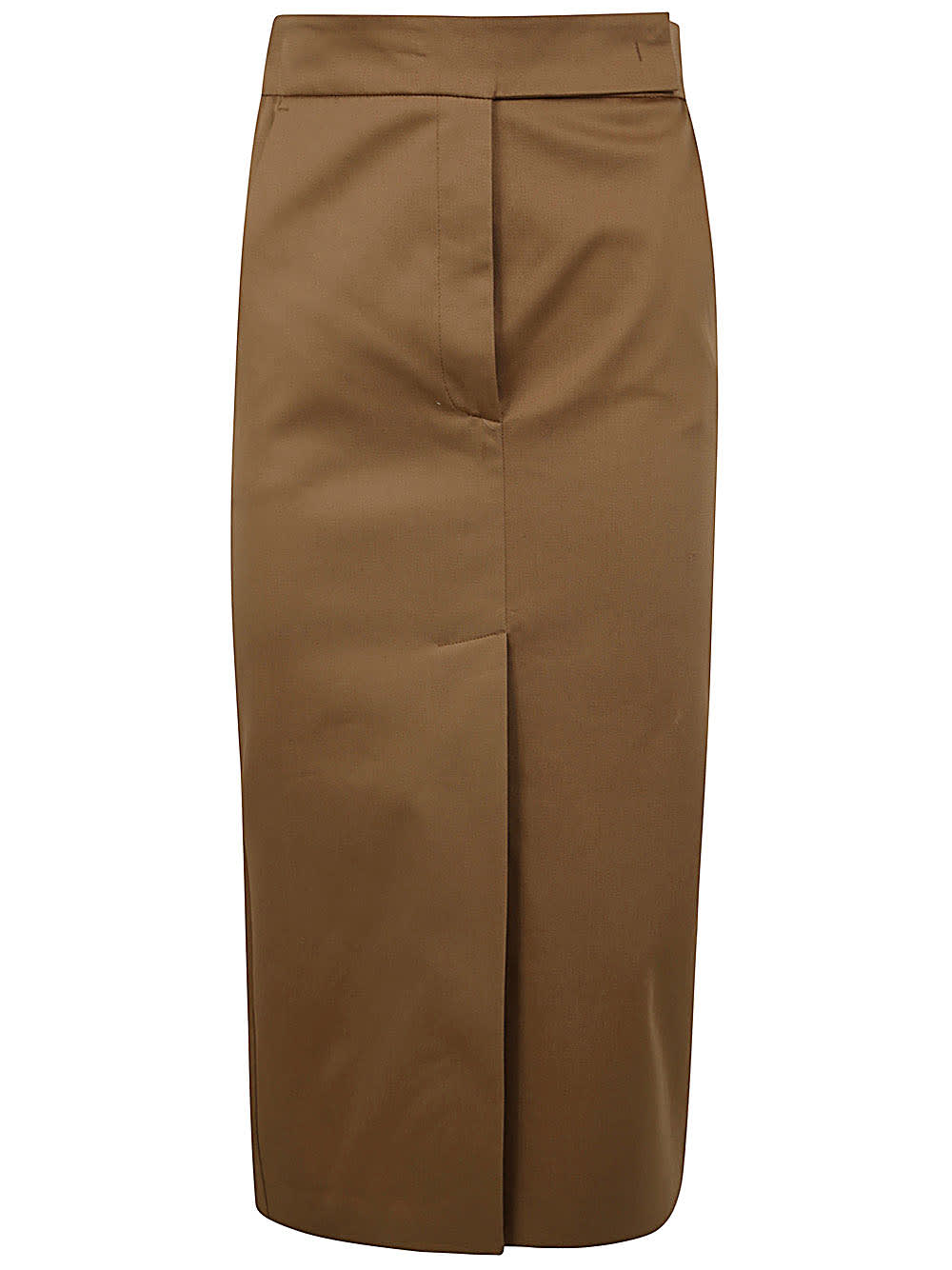 Shop Drhope Pencil Skirt In Suede