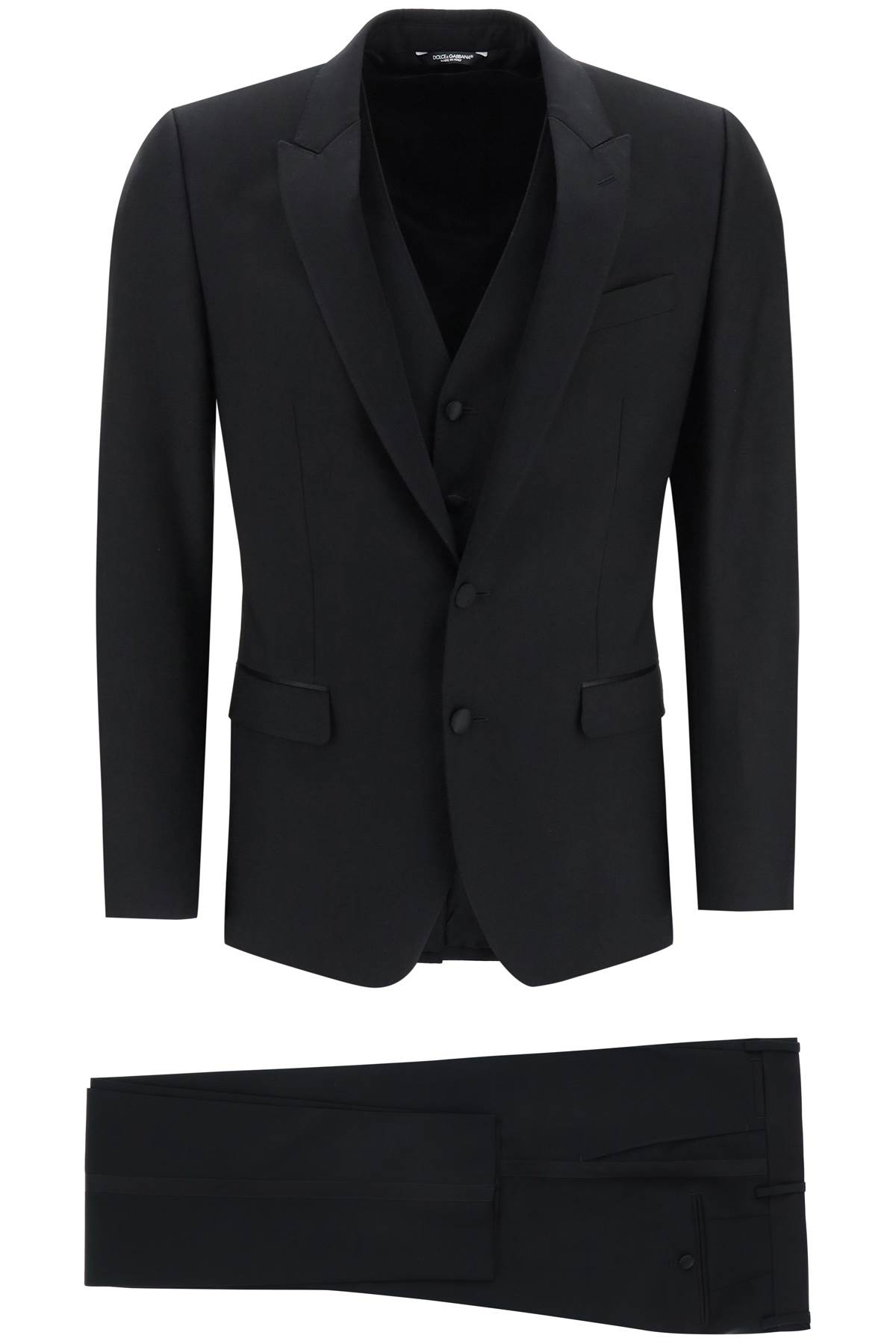 Dolce & Gabbana Martini Fit 3-piece Tuxedo Suit