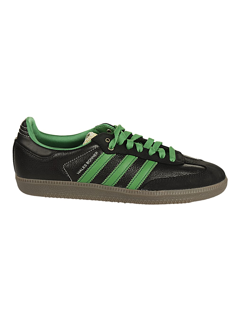 Adidas Originals By Wales Bonner Wales Bonner Samba In Blk/wht/green