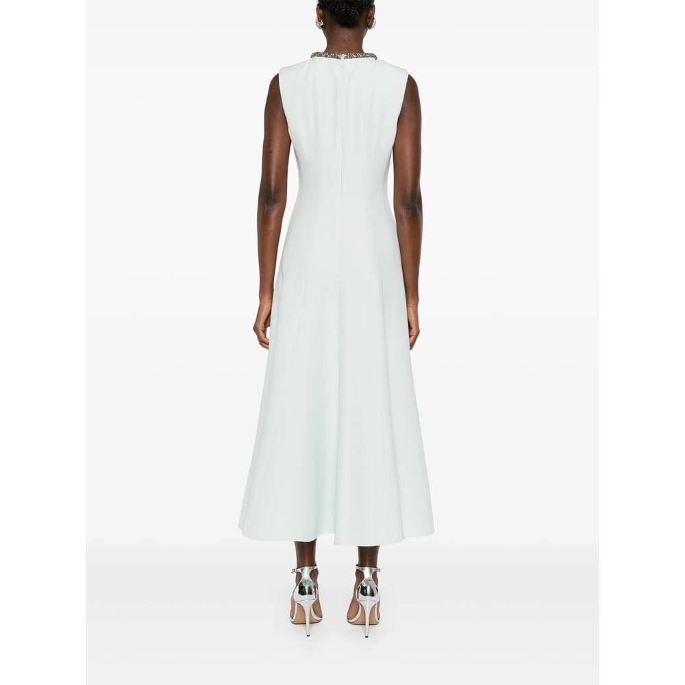Roland Mouret Dresses Green In White