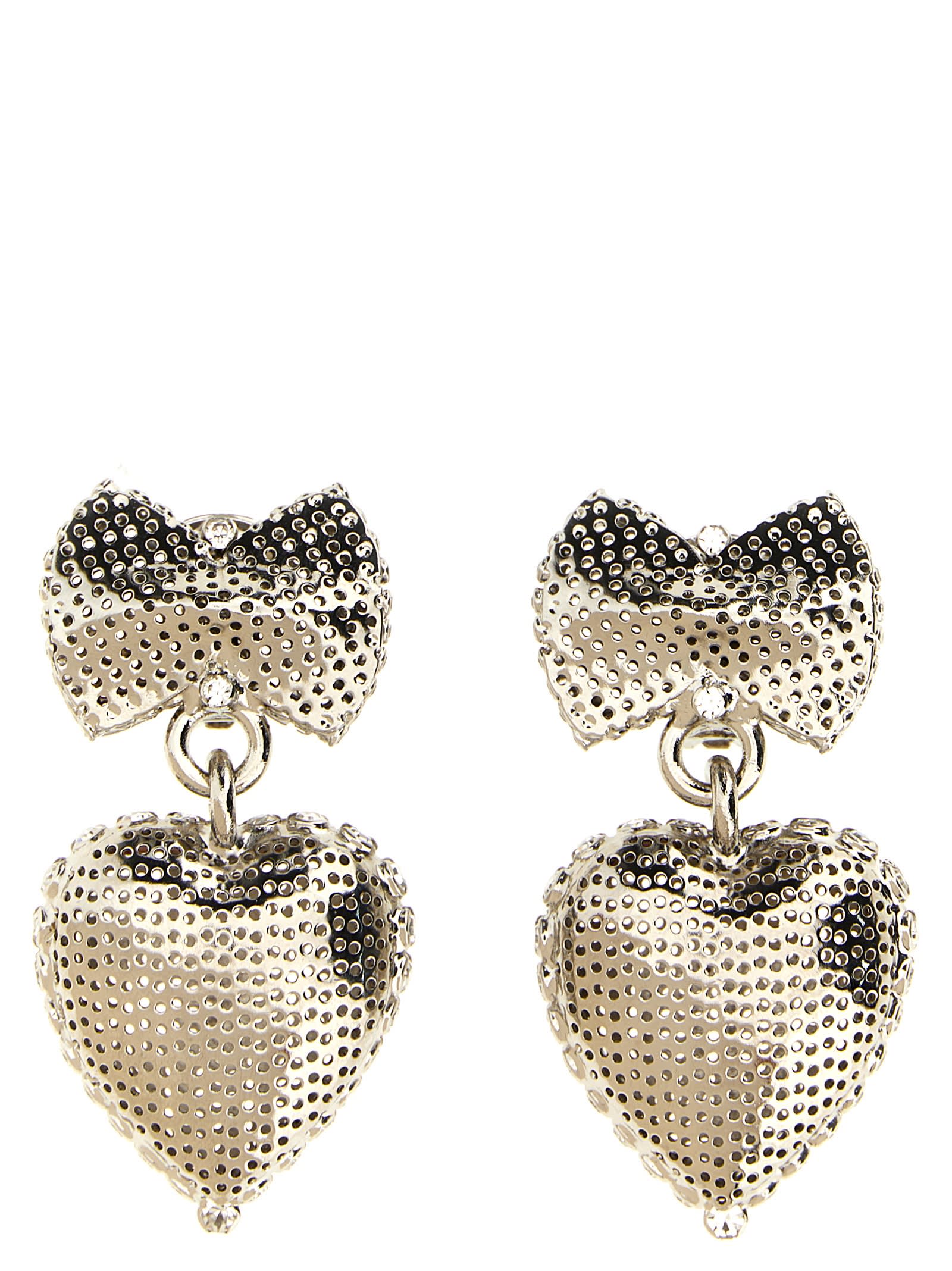 metal Heart Earrings