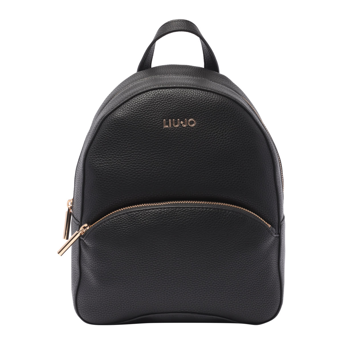 Liu •jo Logo Backpack In Black