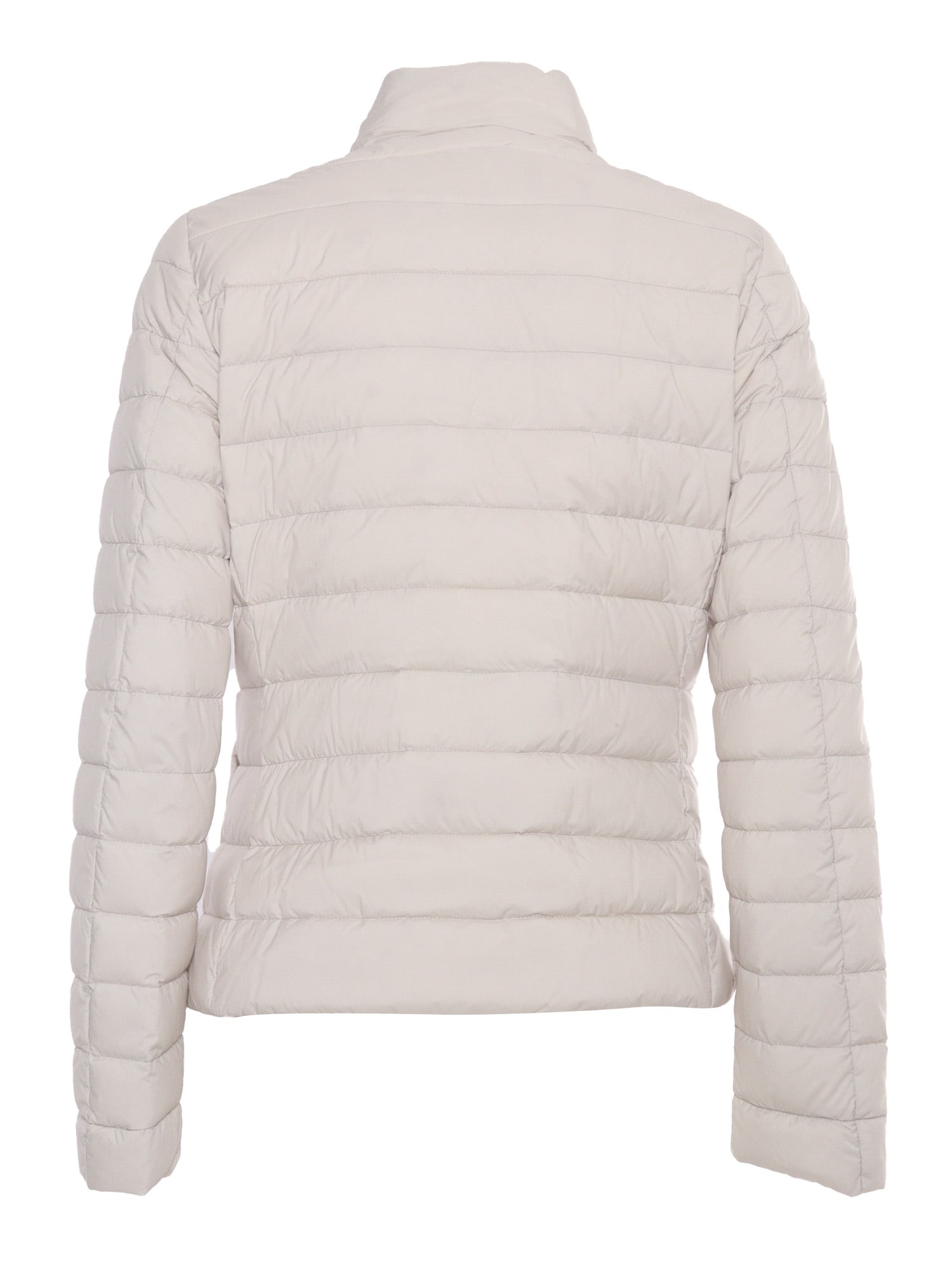Shop Moorer Clement Padded Jacket In White