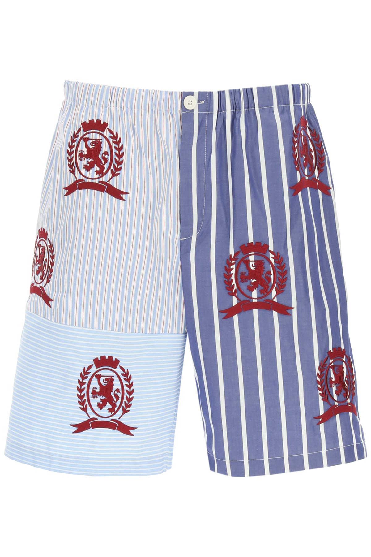Tommy Hilfiger Striped Shorts With Crests
