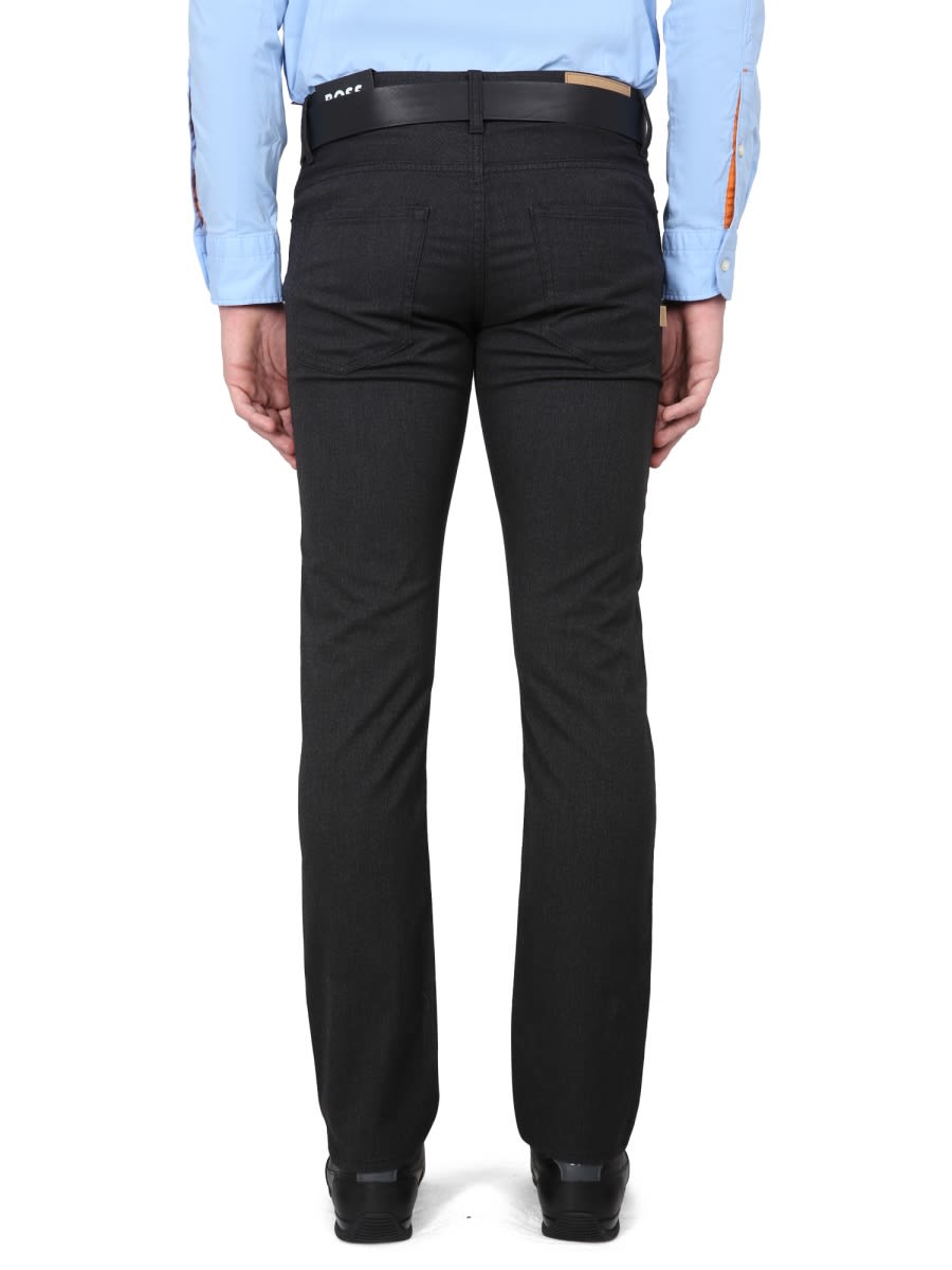 Hugo Boss Boss Jeans With Logo In Black