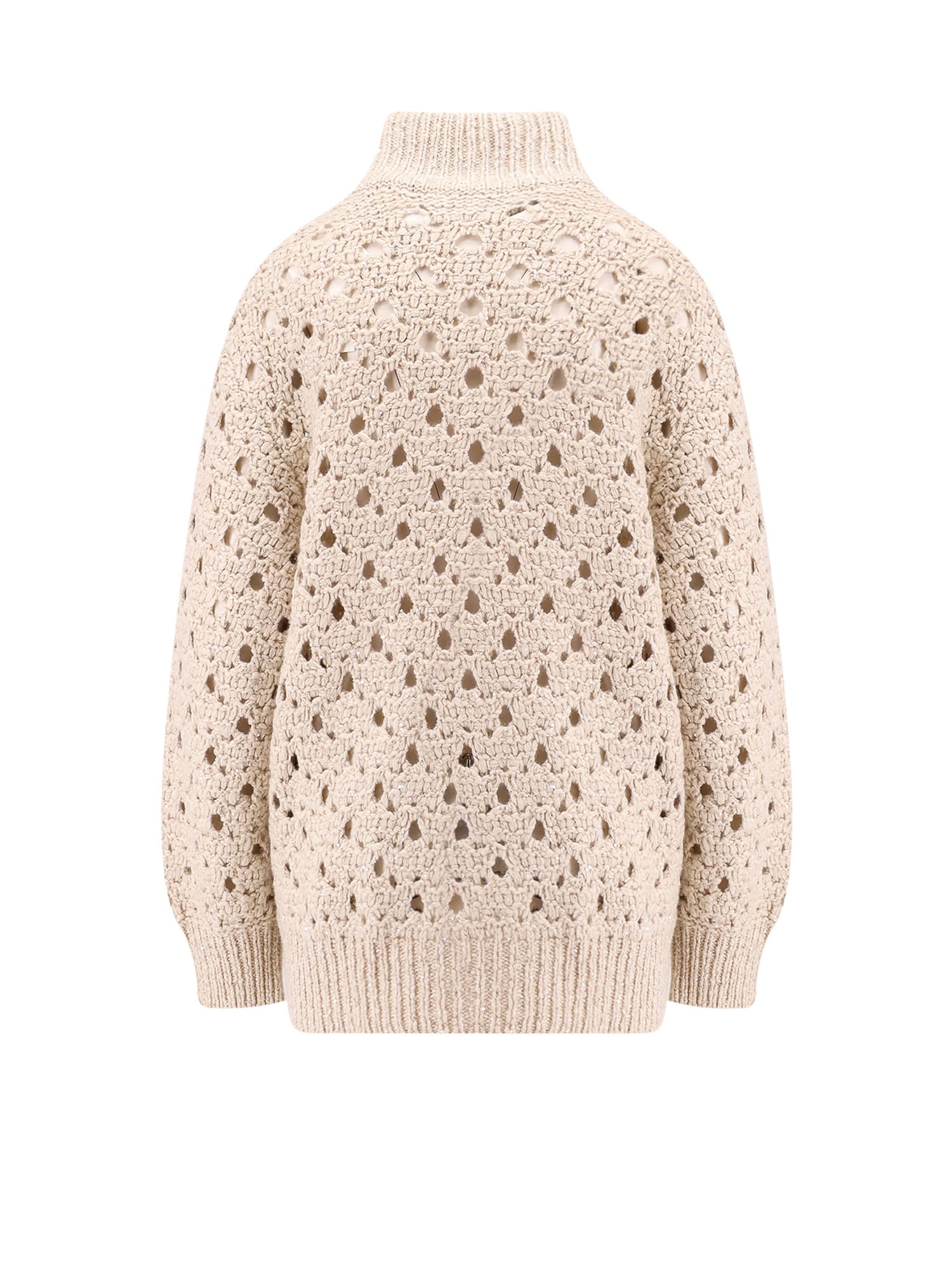 Shop Brunello Cucinelli Cardigan In Beige