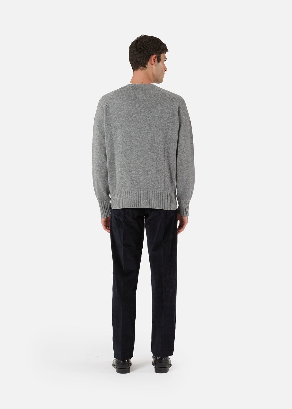 Doppiaa Aacero Cotton Corduroy Trousers In Black