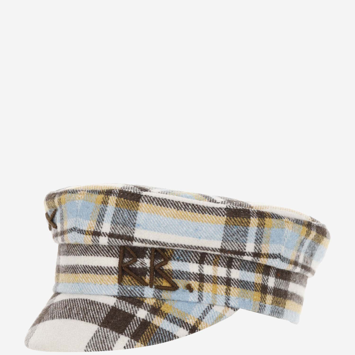 Ruslan Baginskiy Monogrammed Baker Boy Hat In Red