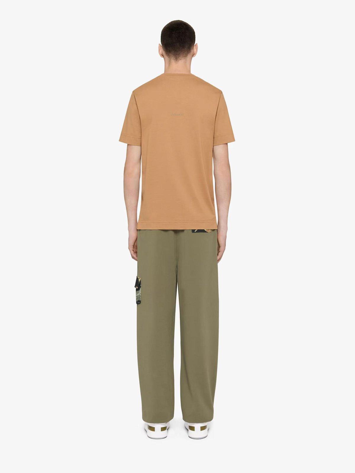 Givenchy Camouflage Patch Sweatpants In Green