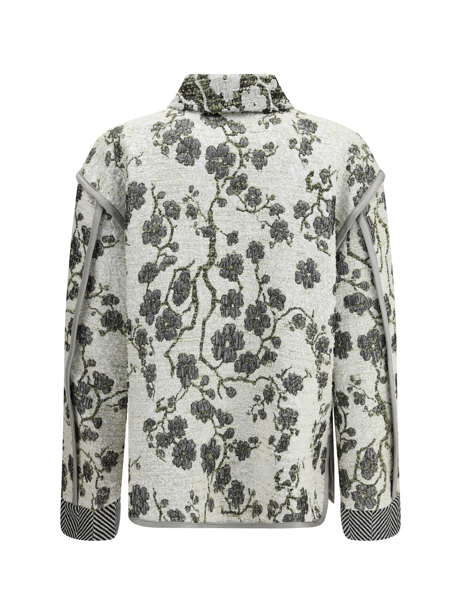 Forte Forte La Lune En Fleur Jacquard Jacket In Multi