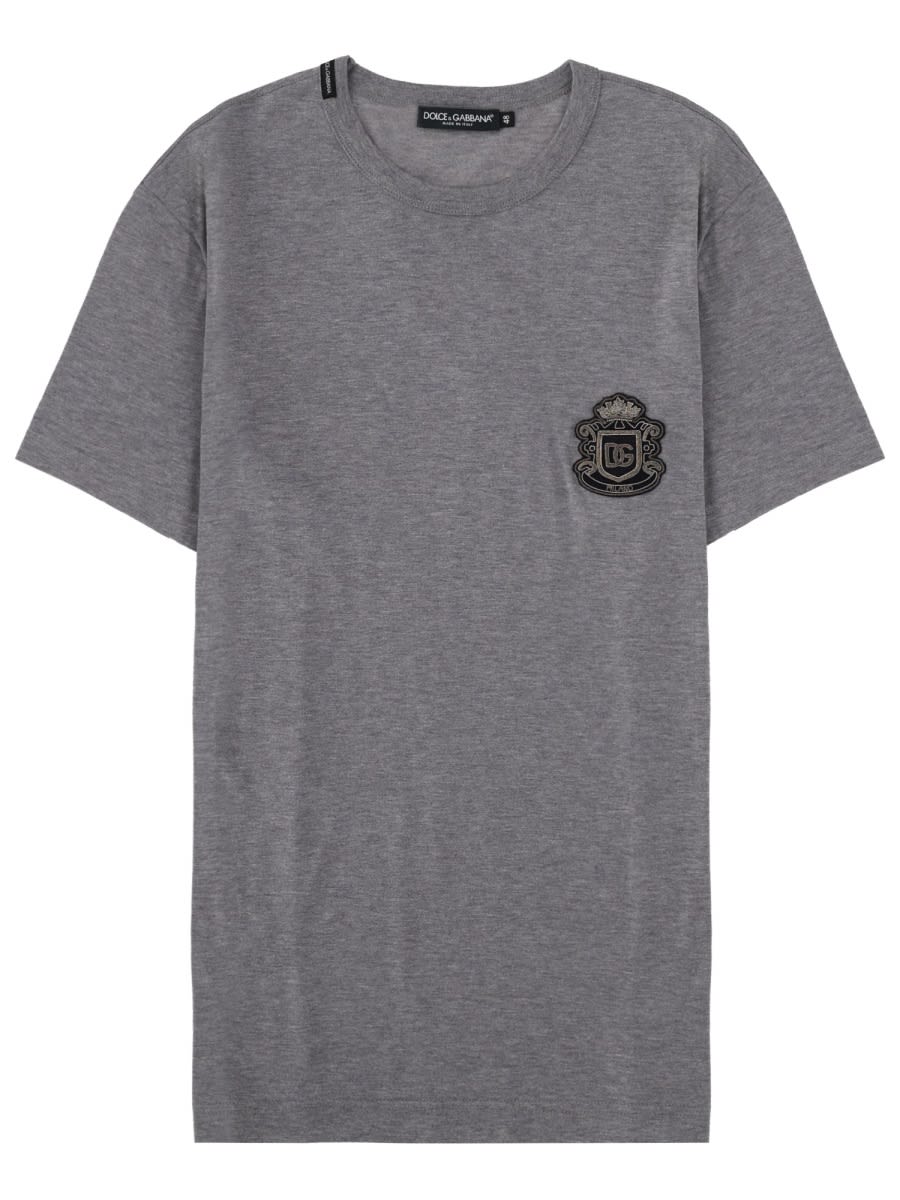 Dolce & Gabbana T-shirt With Heraldic Logo