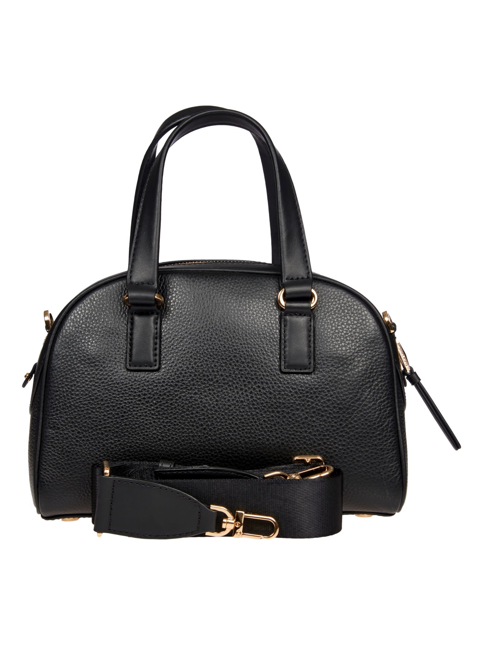 Shop Michael Michael Kors Williamsburg Shoulder Bag In Black