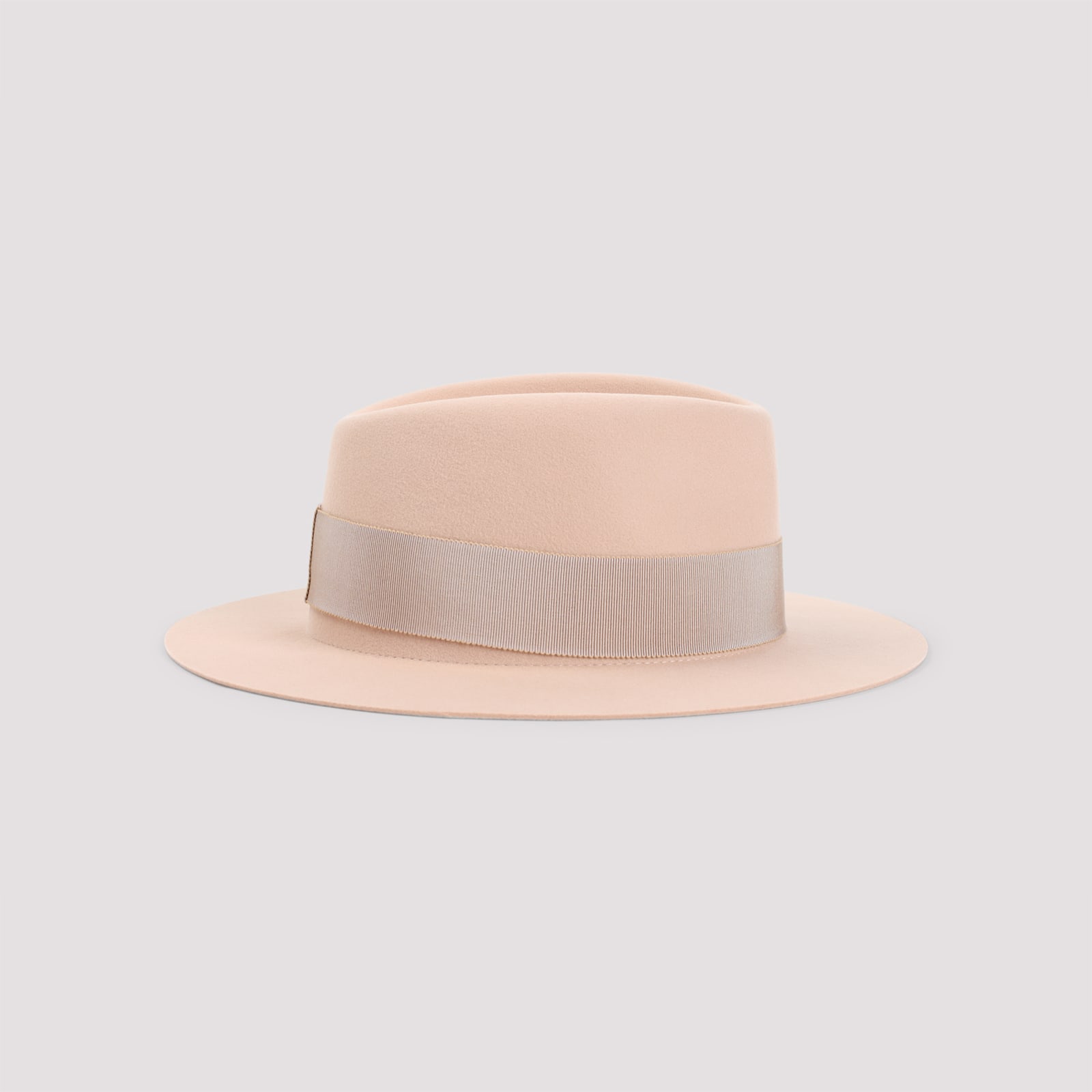 Shop Maison Michel Andre Hat In Bunker Beige