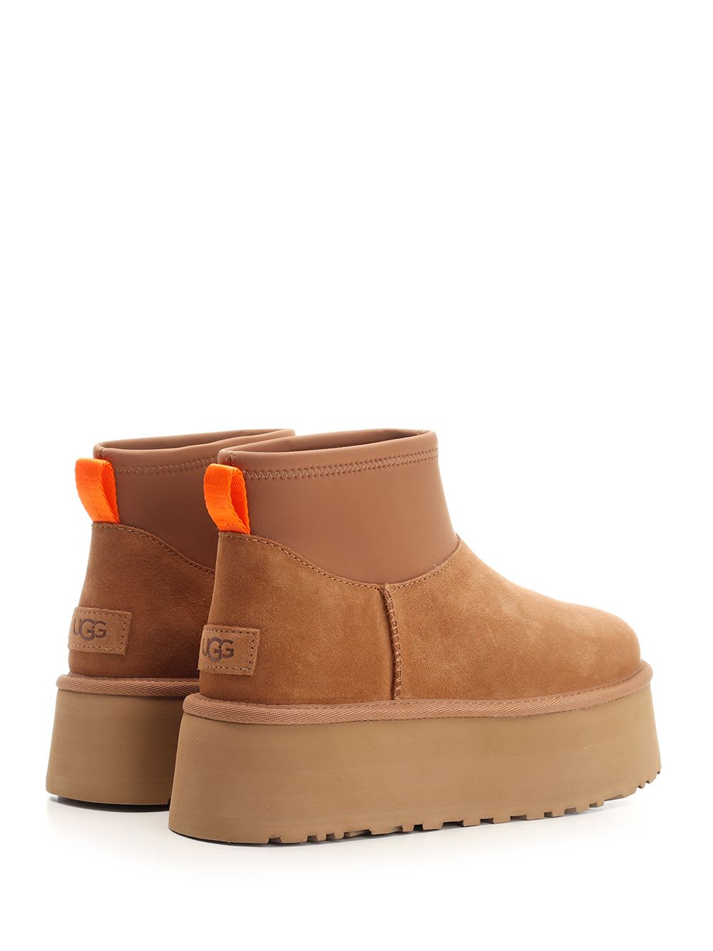 Ugg Classic Mini Platform Boots In Chestnut-brown