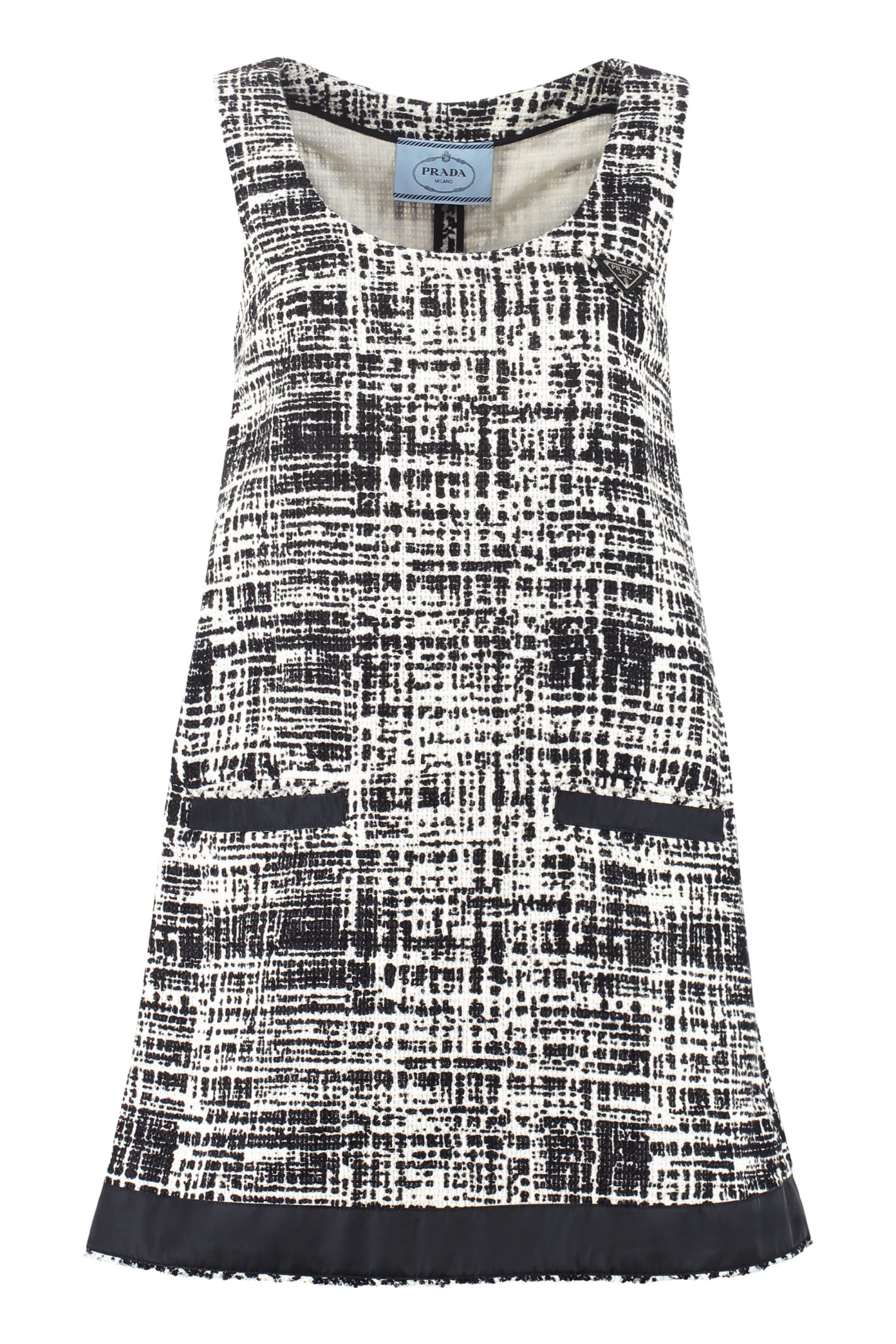 PRADA TWEED MINI-DRESS