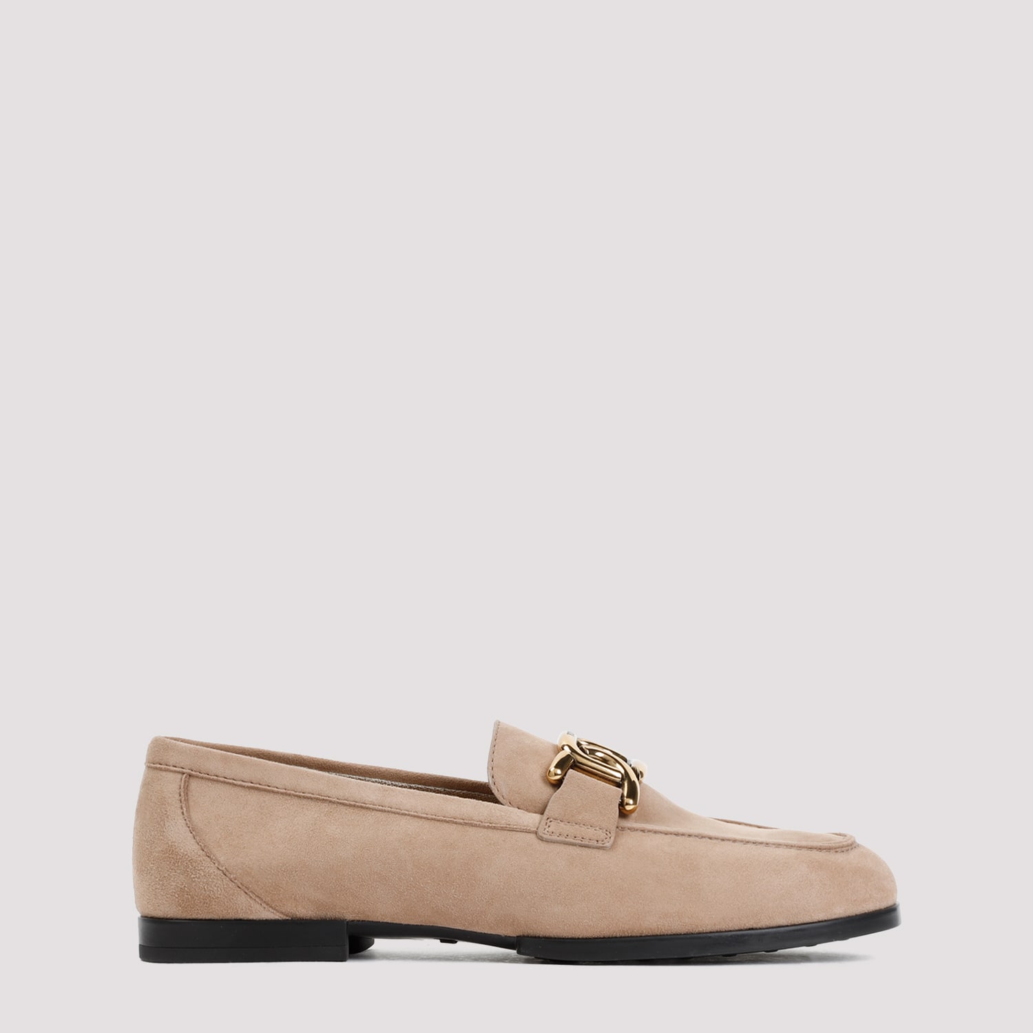 Shop Tod's Loafer Rubber Sole In Cappuccino