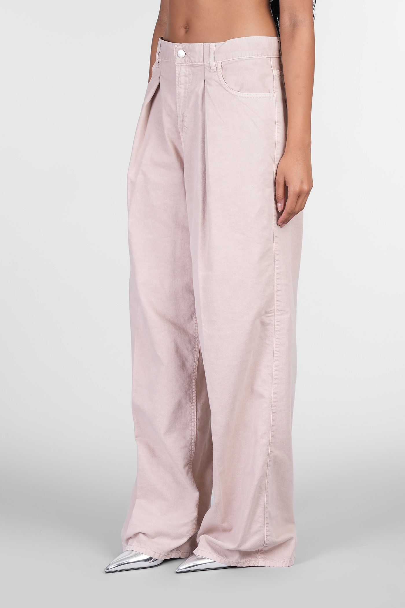 Haikure Bethany Twill 45 Baggy Denim Pants