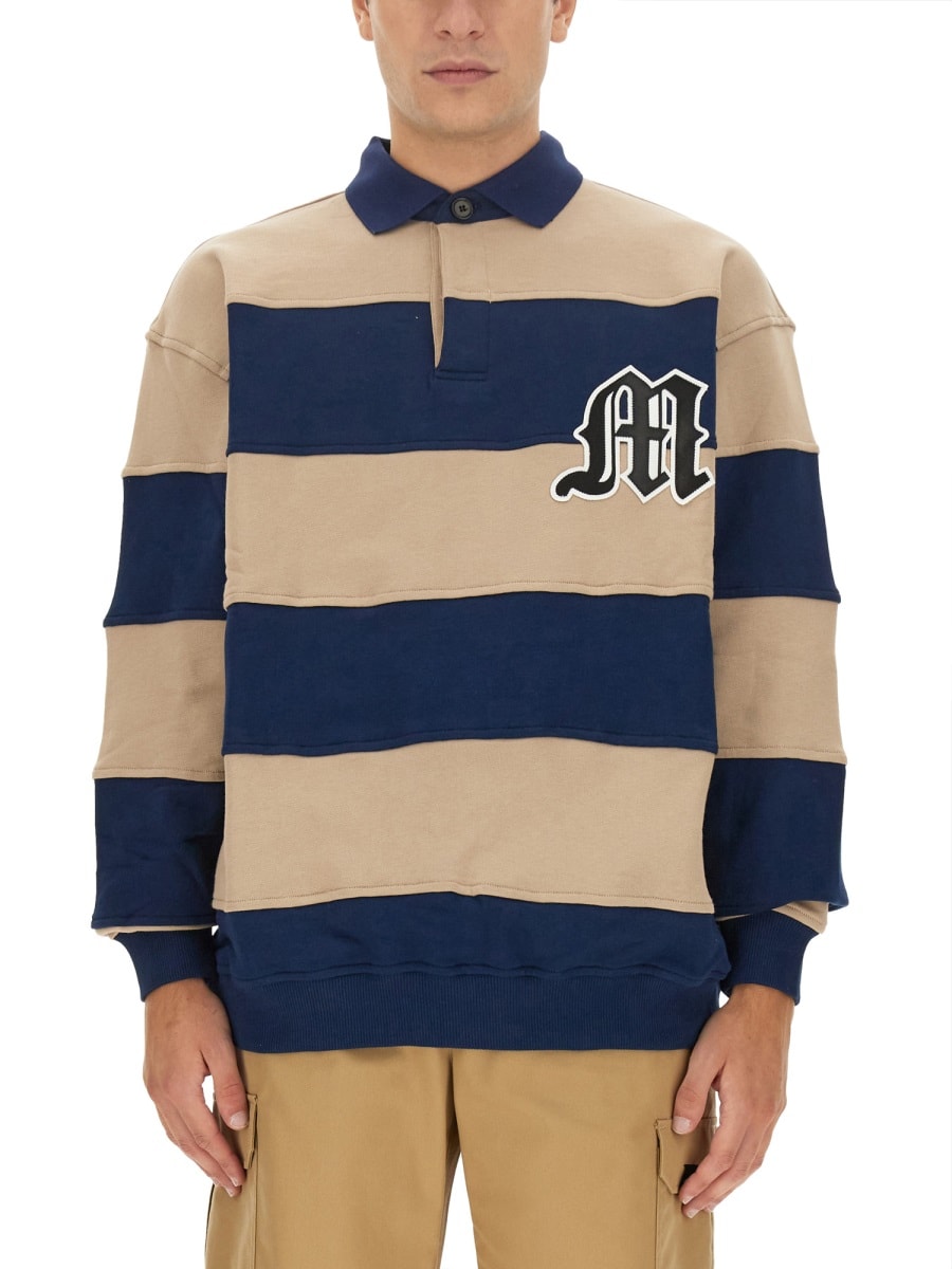 MSGM SWEATSHIRT WITH LOGO 