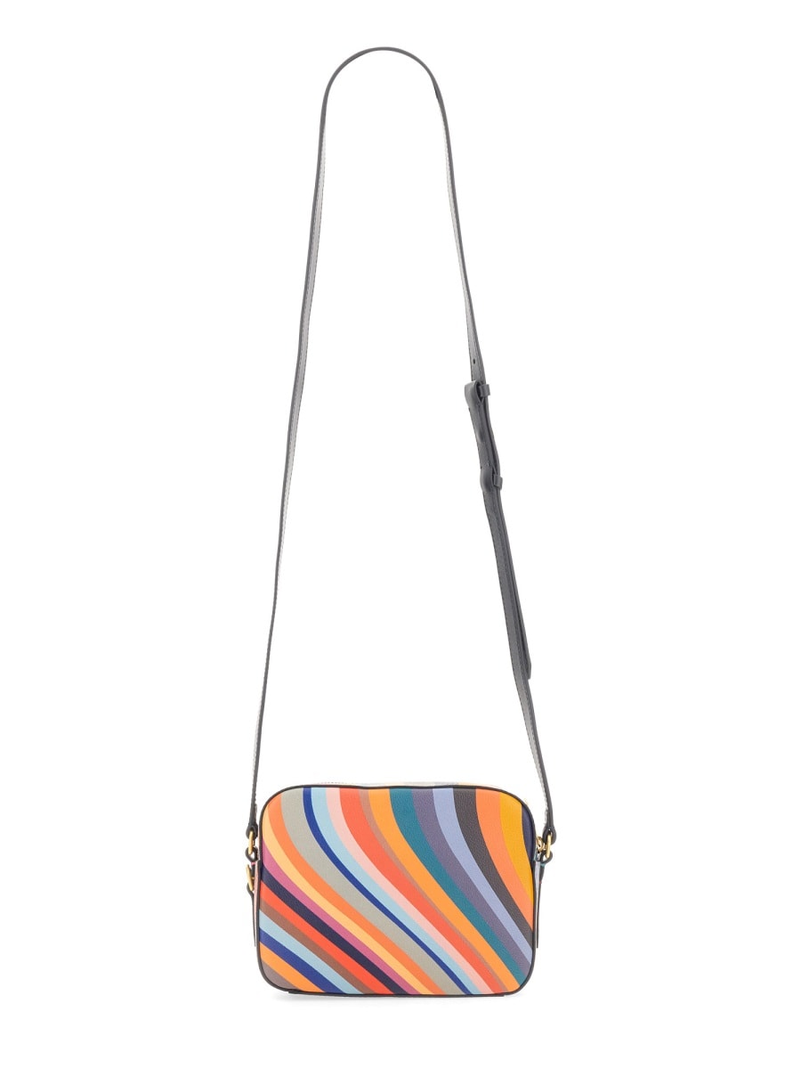 Shop Paul Smith Shoulder Bag Swirl In Multicolour