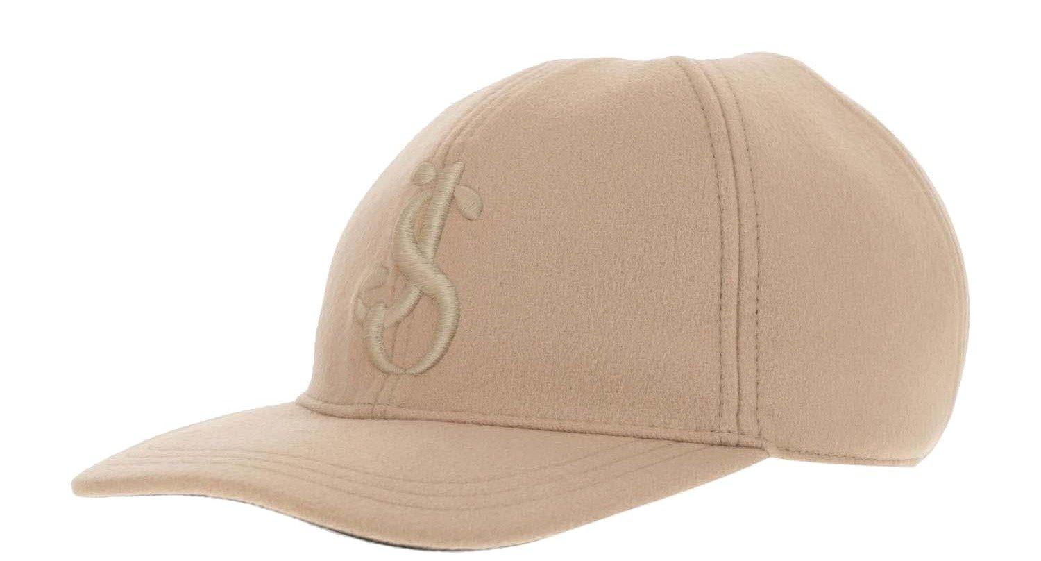 Jil Sander Logo Embroidered Curved-peak Baseball Cap In Camel