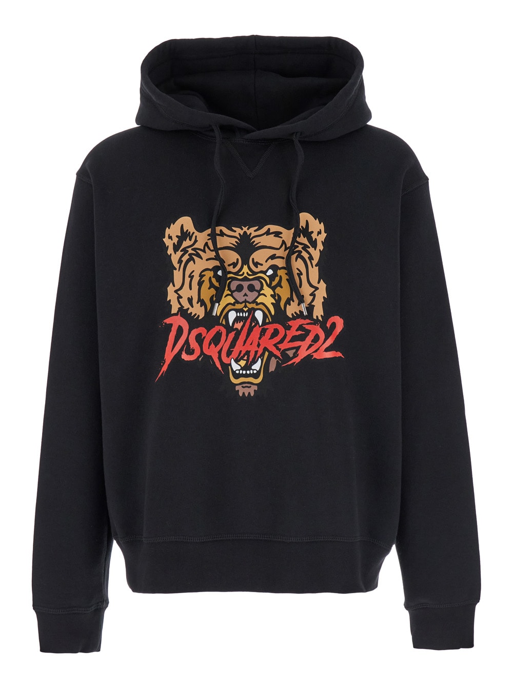 Shop Dsquared2 Cool Fit Hoodie In Black