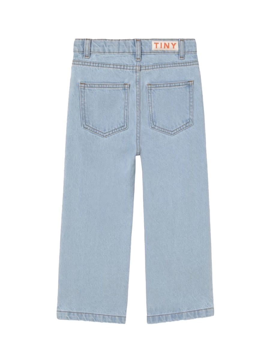 Tinycottons Daisies Jeans In Blue