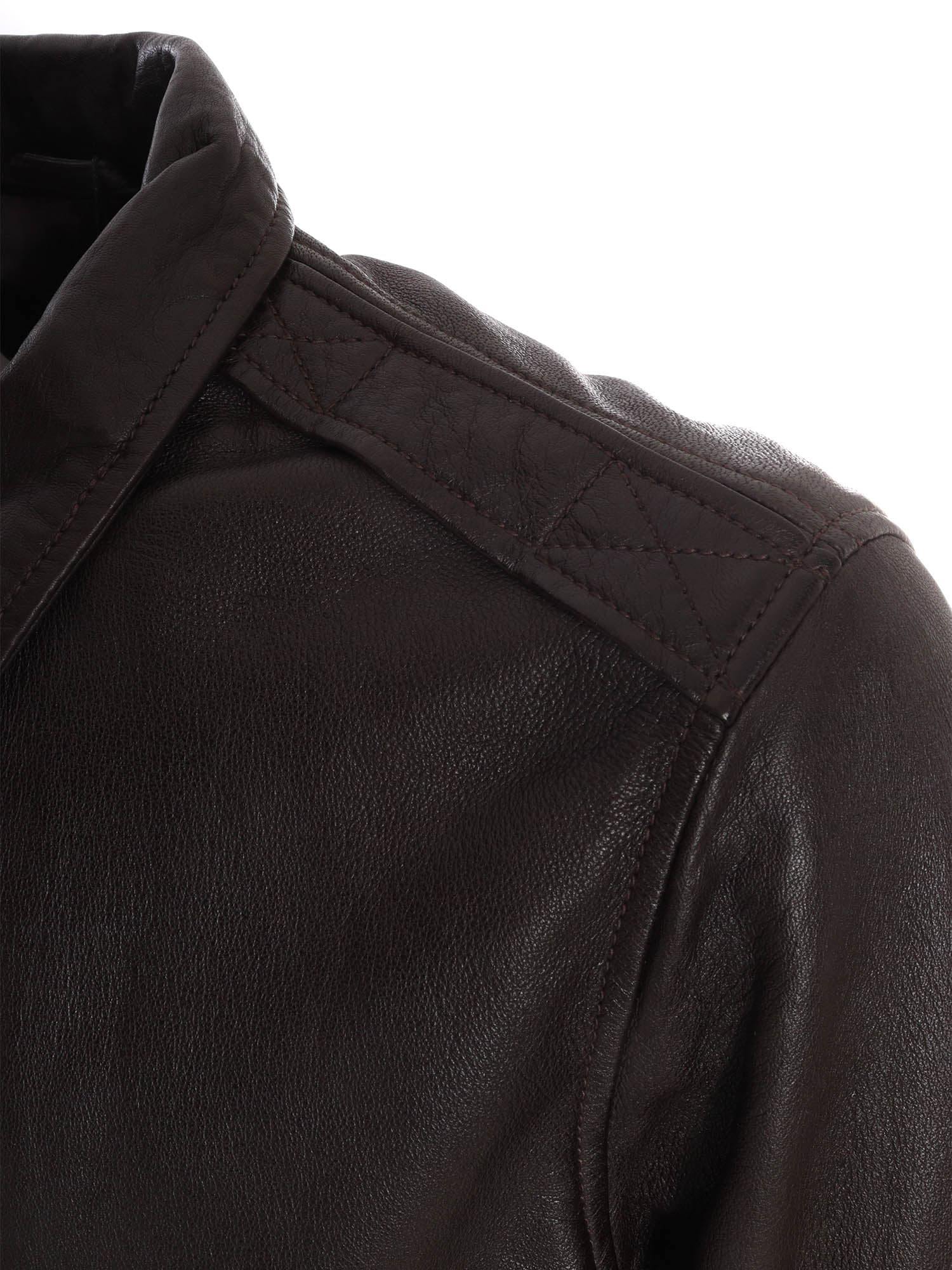 Schott Jacket In Brown