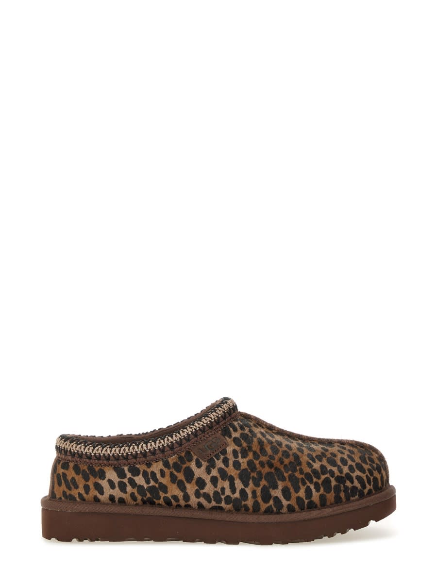 Ugg Tazz Caspian 1178430-bcdr Womens Brown Spotted Print Platform Slipper Gug121 In Animal Print