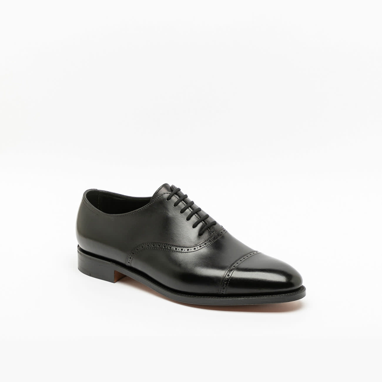 Trent Black Calf Oxford Shoe