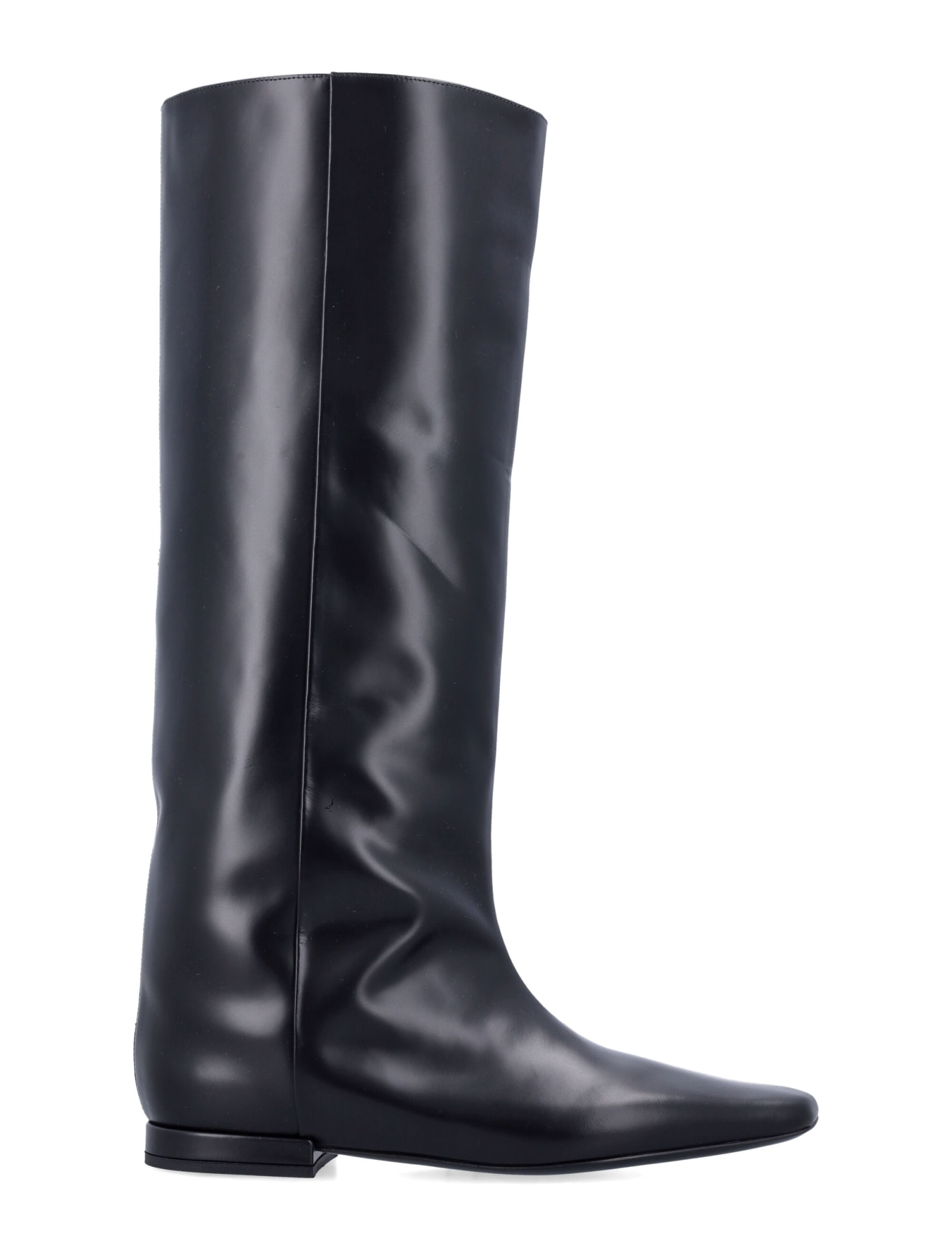 Shop Loulou Studio Lirone Boots In Black